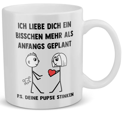 22Feels® Männer Geschenk zum Jahrestag, Hochzeitstag, Valentinstag etc. - Tasse mit Spruch (Weiss, 320ml)-Weisse Tasse 320ml-22Feels