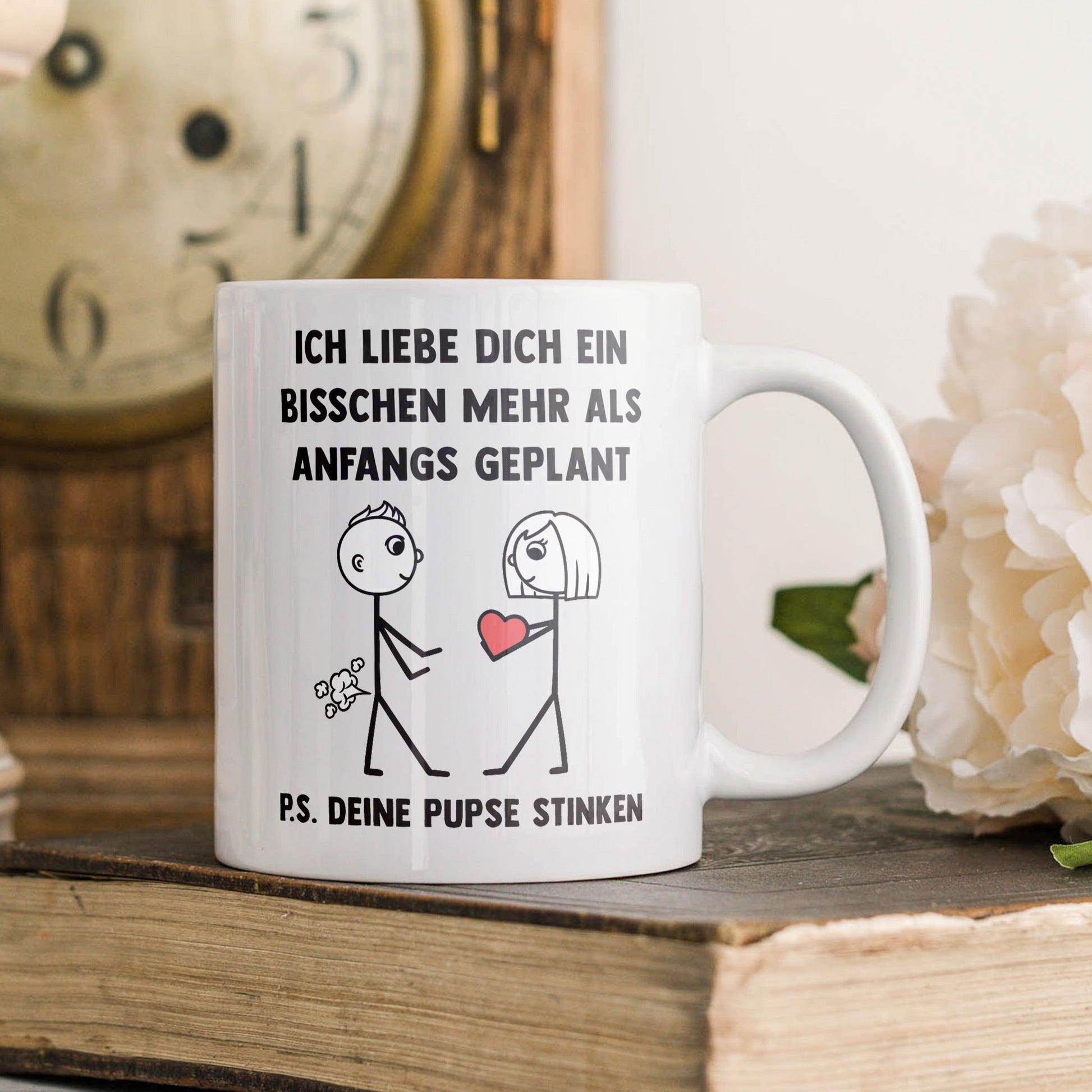 22Feels® Männer Geschenk zum Jahrestag, Hochzeitstag, Valentinstag etc. - Tasse mit Spruch (Weiss, 320ml)-Weisse Tasse 320ml-22Feels