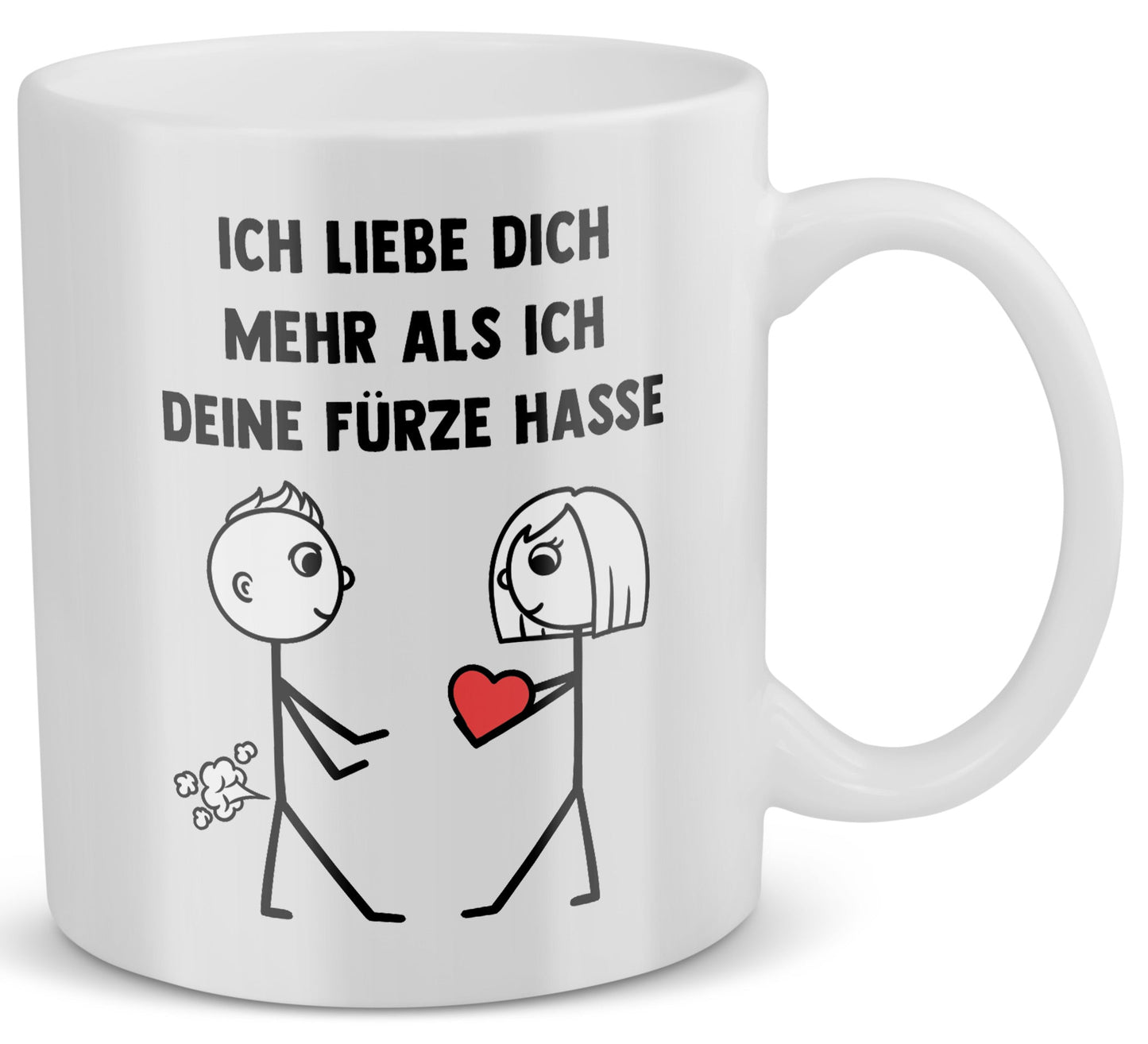 22Feels® Männer Geschenk zum Jahrestag, Hochzeitstag, Valentinstag etc. - Tasse mit Spruch (Weiss, 320ml)-Weisse Tasse 320ml-22Feels