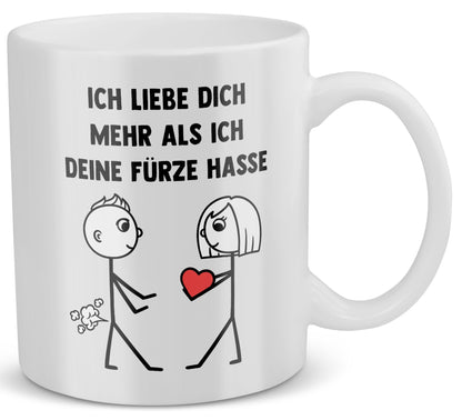 22Feels® Männer Geschenk zum Jahrestag, Hochzeitstag, Valentinstag etc. - Tasse mit Spruch (Weiss, 320ml)-Weisse Tasse 320ml-22Feels
