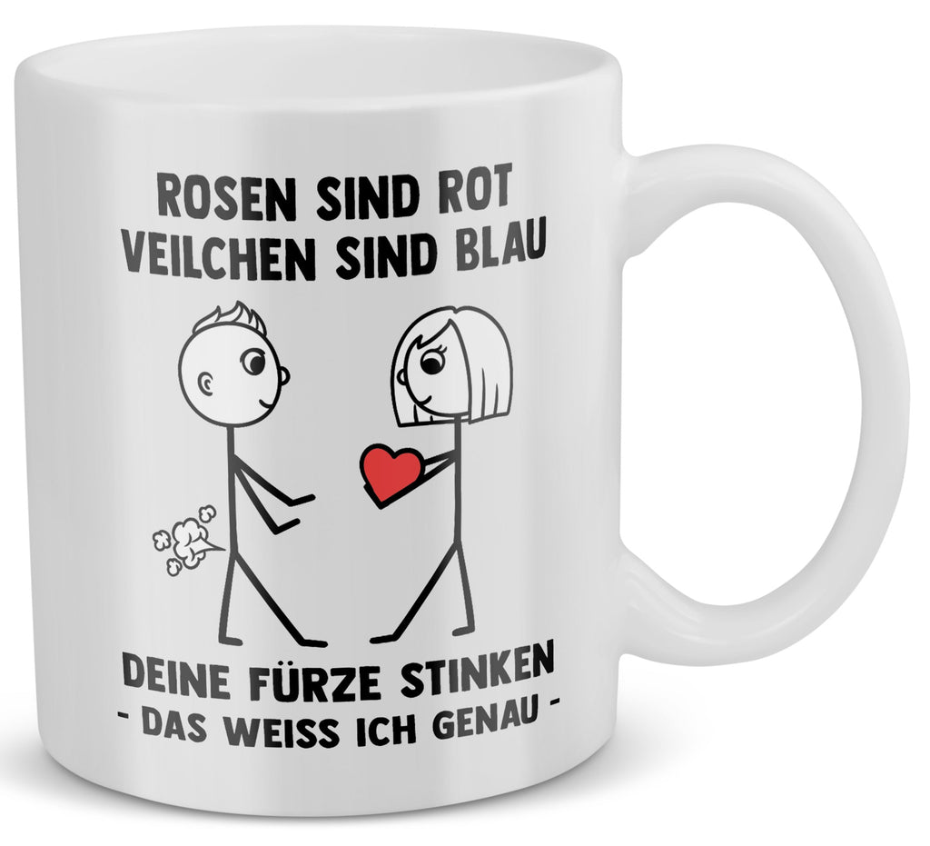 22Feels® Männer Geschenk zum Jahrestag, Hochzeitstag, Valentinstag etc. - Tasse mit Spruch (Weiss, 320ml)-Weisse Tasse 320ml-22Feels