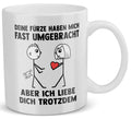 22Feels® Männer Geschenk zum Jahrestag, Hochzeitstag, Valentinstag etc. - Tasse mit Spruch (Weiss, 320ml)-Weisse Tasse 320ml-22Feels