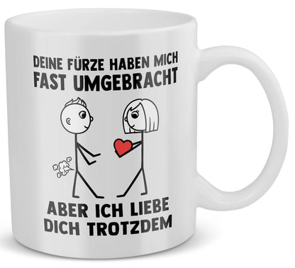 22Feels® Männer Geschenk zum Jahrestag, Hochzeitstag, Valentinstag etc. - Tasse mit Spruch (Weiss, 320ml)-Weisse Tasse 320ml-22Feels