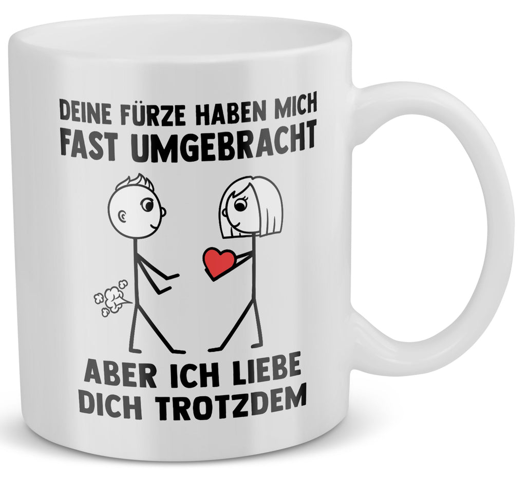 22Feels® Männer Geschenk zum Jahrestag, Hochzeitstag, Valentinstag etc. - Tasse mit Spruch (Weiss, 320ml)-Weisse Tasse 320ml-22Feels