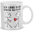 22Feels® Frauen Geschenk zum Jahrestag, Hochzeitstag, Valentinstag etc. - Tasse mit Spruch (Weiss, 320ml)-Weisse Tasse 320ml-22Feels