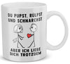 22Feels® Frauen Geschenk zum Jahrestag, Hochzeitstag, Valentinstag etc. - Tasse mit Spruch (Weiss, 320ml)-Weisse Tasse 320ml-22Feels