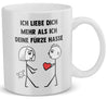 22Feels® Frauen Geschenk zum Jahrestag, Hochzeitstag, Valentinstag etc. - Tasse mit Spruch (Weiss, 320ml)-Weisse Tasse 320ml-22Feels