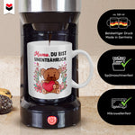 22Feels® Geschenk für Mamas - Tasse mit Spruch (Weiss, 320ml)-Weisse Tasse 320ml-22Feels