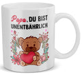 22Feels® Geschenk für Papas - Tasse mit Spruch (Weiss, 320ml)-Weisse Tasse 320ml-22Feels