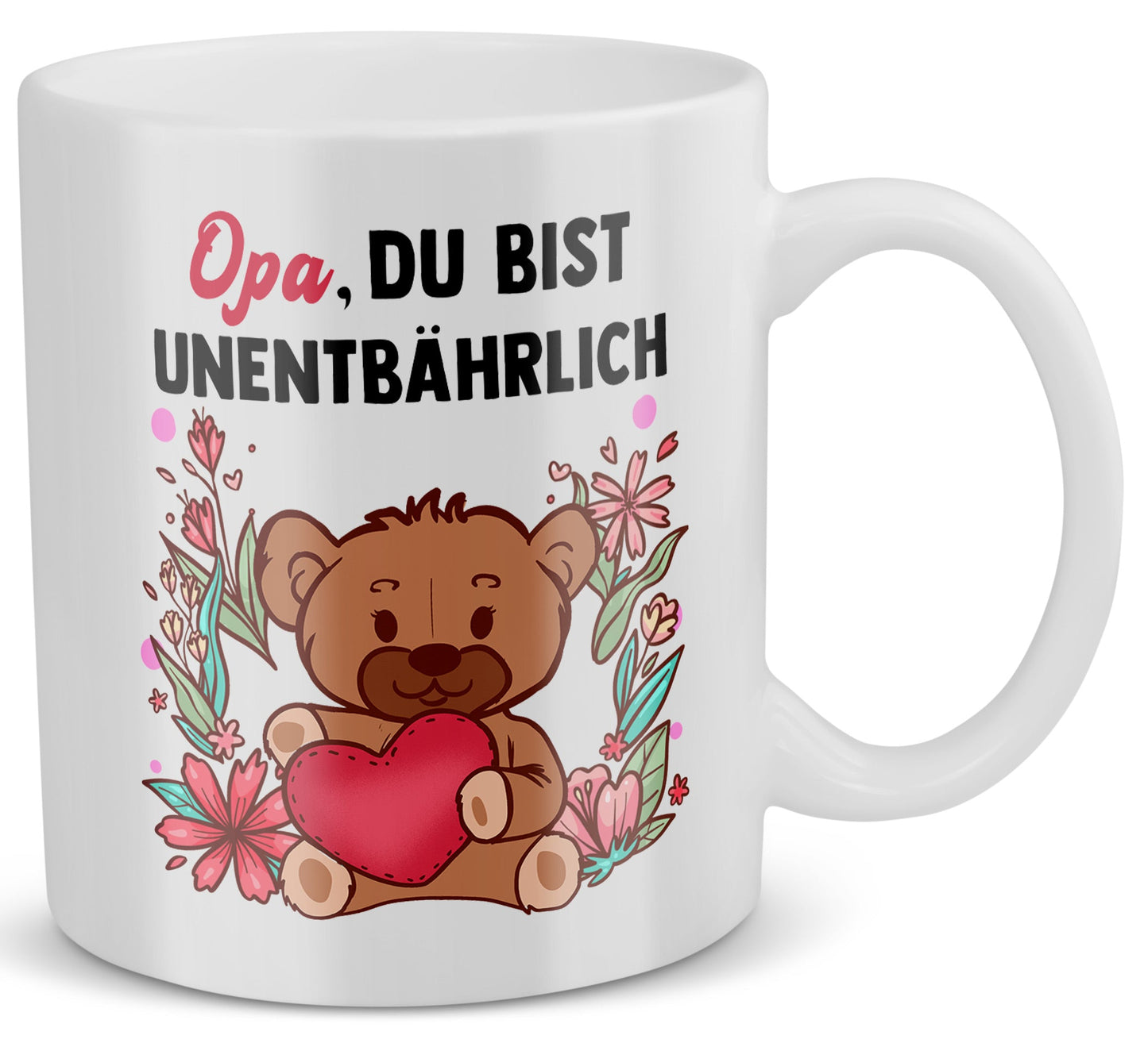 22Feels® Geschenk für Opas - Tasse mit Spruch (Weiss, 320ml)-Weisse Tasse 320ml-22Feels