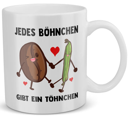 22Feels® Lustiges Geschenk für Pärchen - Paar Tasse mit Spruch (Weiss, 320ml)-Weisse Tasse 320ml-22Feels