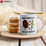 22Feels® Lustiges Geschenk für Pärchen - Paar Tasse mit Spruch (Weiss, 320ml)-Weisse Tasse 320ml-22Feels
