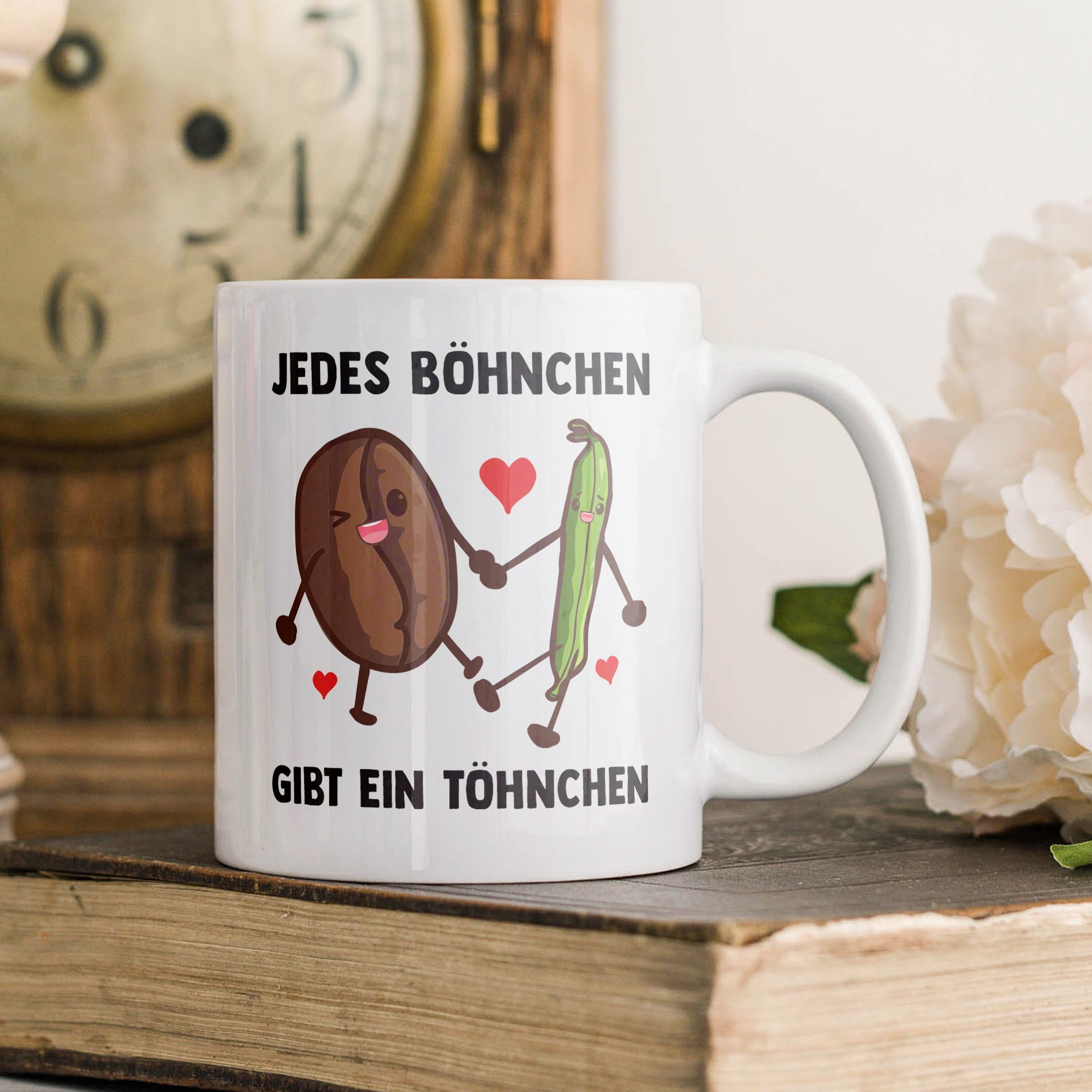 22Feels® Lustiges Geschenk für Pärchen - Paar Tasse mit Spruch (Weiss, 320ml)-Weisse Tasse 320ml-22Feels