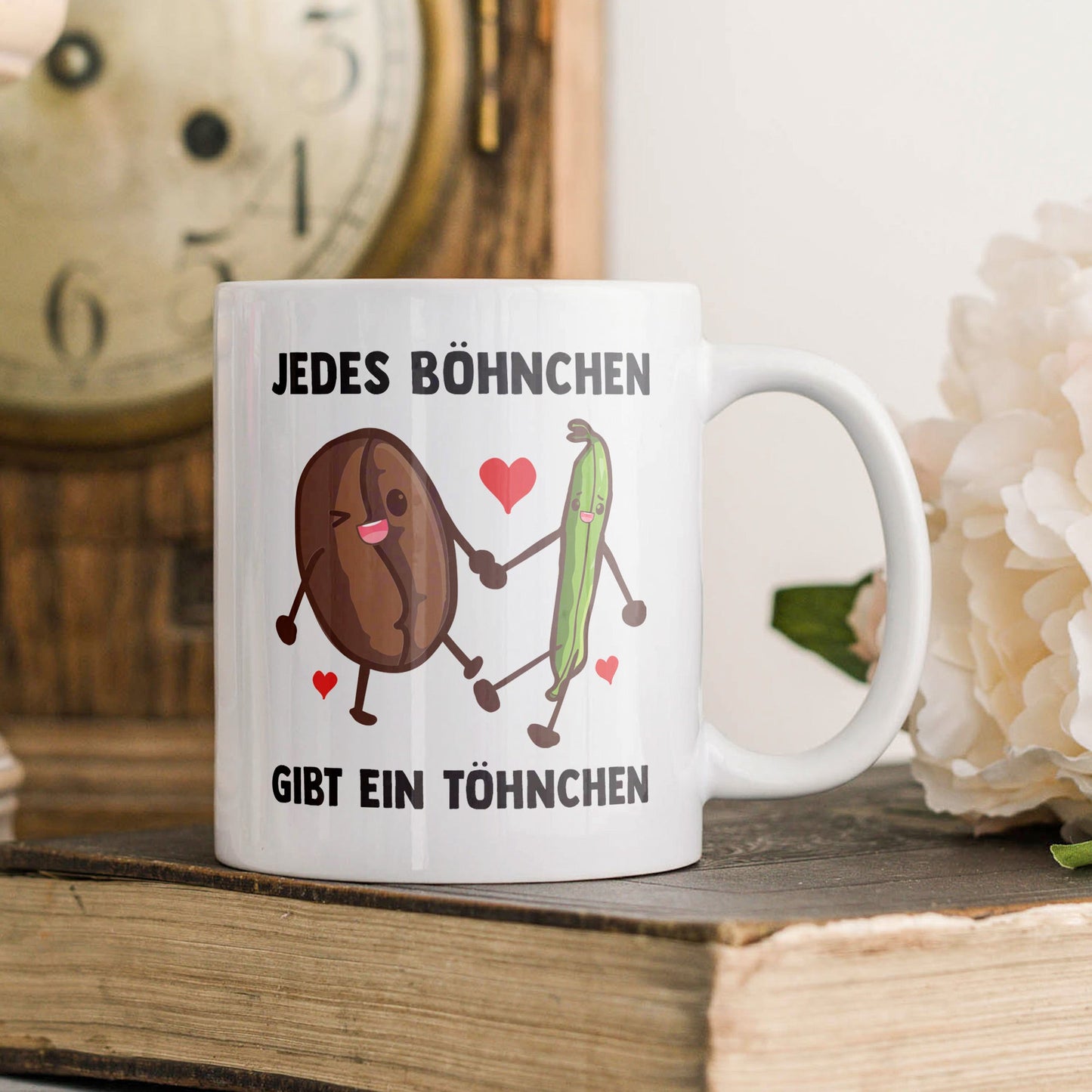 22Feels® Lustiges Geschenk für Pärchen - Paar Tasse mit Spruch (Weiss, 320ml)-Weisse Tasse 320ml-22Feels