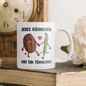22Feels® Lustiges Geschenk für Pärchen - Paar Tasse mit Spruch (Weiss, 320ml)-Weisse Tasse 320ml-22Feels