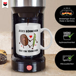 22Feels® Lustiges Geschenk für Pärchen - Paar Tasse mit Spruch (Weiss, 320ml)-Weisse Tasse 320ml-22Feels