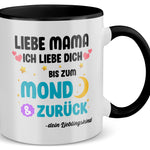 22Feels® Mama Geschenk - Tasse mit Spruch (Weiss-Schwarz, 320ml)-TwoTone Tasse Weiss-Schwarz 320ml-22Feels