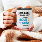 22Feels® Mama Geschenk - Tasse mit Spruch (Weiss-Schwarz, 320ml)-TwoTone Tasse Weiss-Schwarz 320ml-22Feels