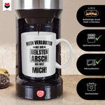 22Feels® Geschenk für verlobte Frauen - Tasse mit Spruch: Geilster Arsch (Weiss, 320ml)-Weisse Tasse 320ml-22Feels