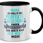 22Feels® Mama Geschenk - Tasse mit Spruch (Weiss-Schwarz, 320ml)-TwoTone Tasse Weiss-Schwarz 320ml-22Feels