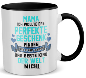 22Feels® Mama Geschenk - Tasse mit Spruch (Weiss-Schwarz, 320ml)-TwoTone Tasse Weiss-Schwarz 320ml-22Feels