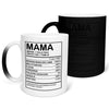22Feels® Mama Geschenk - Zaubertasse mit Spruch (Matt-Schwarz und Weiss, 320ml)-Farbwechsel Tasse Matt 320ml-22Feels