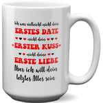 22Feels® Geschenk zur Verlobung - XL Tasse mit Spruch (Weiss, 440ml)-Weisse XL Tasse 440ml-22Feels