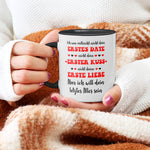 22Feels® Geschenk zur Verlobung - Tasse mit Spruch (Weiss-Schwarz, 320ml)-TwoTone Tasse Weiss-Schwarz 320ml-22Feels