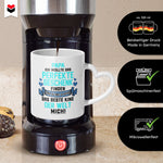 22Feels® Geschenk für Papas - Tasse mit Spruch: Das Perfekte Geschenk (Herzhenkel, Weiss, 320ml)-Tasse Weiss Herzhenkel 320ml-22Feels