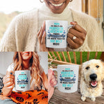 22Feels® Geschenk für Papa von Tochter - Spruch: Das Perfekte Geschenk (Weiss, 320ml)-Weisse Tasse 320ml-22Feels