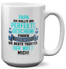 22Feels® Papa Geschenk von Tochter - XL Tasse mit Spruch (Weiss, 440ml)-Weisse XL Tasse 440ml-22Feels