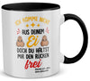 22Feels® Stiefvater Geschenk von Stiefsohn - Tasse mit Spruch (Weiss-Schwarz, 320ml)-TwoTone Tasse Weiss-Schwarz 320ml-22Feels