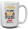22Feels® Stiefvater Geschenk - XL Tasse mit Spruch (Weiss, 440ml)-Weisse XL Tasse 440ml-22Feels