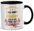 22Feels® Stiefvater Geschenk von Stiefsohn - Tasse mit Spruch (Weiss-Schwarz, 320ml)-TwoTone Tasse Weiss-Schwarz 320ml-22Feels
