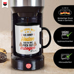 22Feels® Stiefvater Geschenk von Stiefsohn - Tasse mit Spruch (Weiss-Schwarz, 320ml)-TwoTone Tasse Weiss-Schwarz 320ml-22Feels