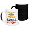 22Feels® Stiefvater Geschenk - Zaubertasse mit Spruch (Matt-Schwarz und Weiss, 320ml)-Farbwechsel Tasse Matt 320ml-22Feels