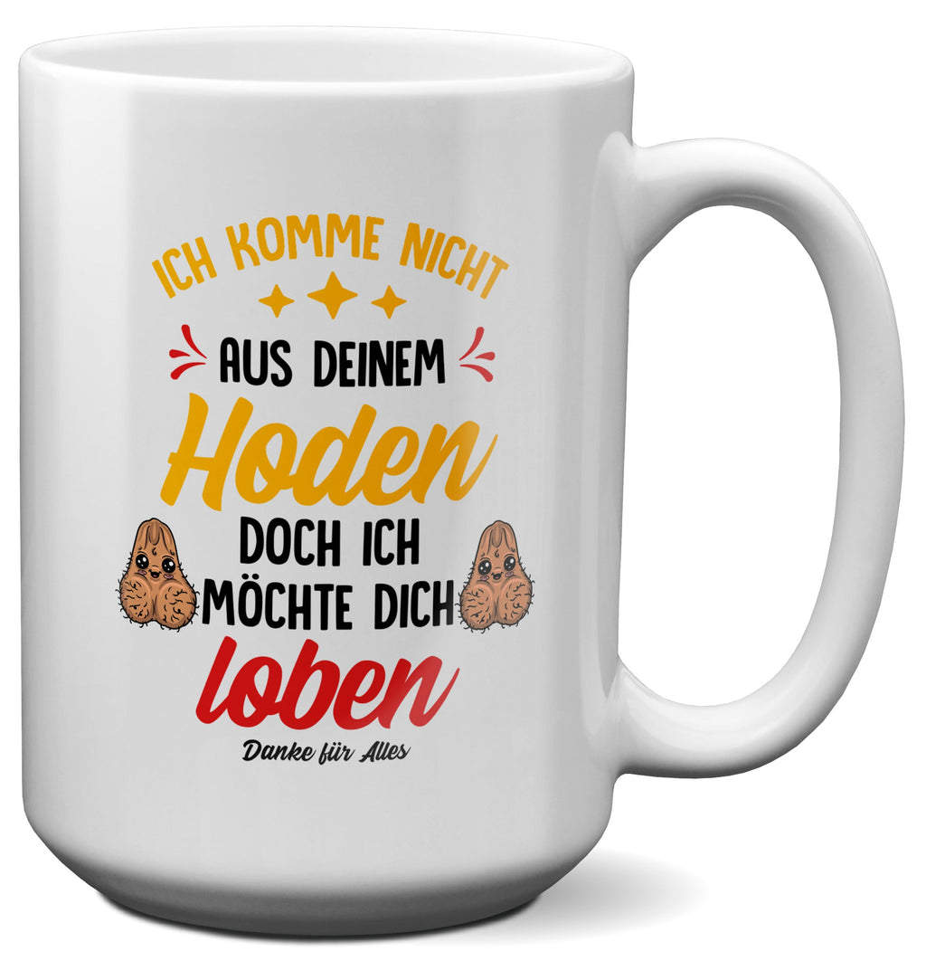 22Feels® Stiefvater Geschenk - XL Tasse mit Spruch (Weiss, 440ml)-Weisse XL Tasse 440ml-22Feels