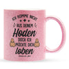22Feels® Stiefvater Geschenk - Glitzertasse mit Spruch (Pink, 320ml)-Glitzertasse Pink 320ml-22Feels