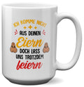 22Feels® Stiefvater Geschenk - XL Tasse mit Spruch (Weiss, 440ml)-Weisse XL Tasse 440ml-22Feels