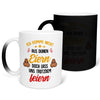 22Feels® Stiefvater Geschenk - Zaubertasse mit Spruch (Matt-Schwarz und Weiss, 320ml)-Farbwechsel Tasse Matt 320ml-22Feels