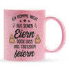 22Feels® Stiefvater Geschenk - Glitzertasse mit Spruch (Pink, 320ml)-Glitzertasse Pink 320ml-22Feels