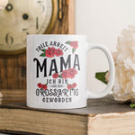 22Feels® Geschenk für Mamas - Tasse mit Spruch (Weiss, 320ml)-Weisse Tasse 320ml-22Feels