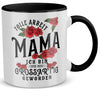 22Feels® Mama Geschenk - Tasse mit Spruch (Weiss-Schwarz, 320ml)-TwoTone Tasse Weiss-Schwarz 320ml-22Feels