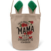 22Feels® Mama Osterkorb Mutter mit Henkel Ostergeschenk Tragetasche Ostern Deko Osternest Körbchen Hasenohren (Beige/Grün)-Ostern Tragetasche-22Feels
