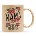 22Feels® Mama Geschenk - Glitzertasse mit Spruch (Gold, 320ml)-Glitzertasse Gold 320ml-22Feels