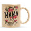 22Feels® Mama Geschenk - Glitzertasse mit Spruch (Gold, 320ml)-Glitzertasse Gold 320ml-22Feels
