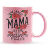 22Feels® Mama Geschenk - Glitzertasse mit Spruch (Pink, 320ml)-Glitzertasse Pink 320ml-22Feels