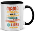 22Feels® Schwangerschaftsgeschenk Werdende Mama - Tasse mit Spruch (Weiss-Schwarz, 320ml)-TwoTone Tasse Weiss-Schwarz 320ml-22Feels