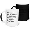 22Feels® Sohn Geschenk - Zaubertasse mit Spruch (Matt-Schwarz und Weiss, 320ml)-Farbwechsel Tasse Matt 320ml-22Feels