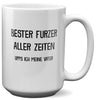 22Feels® Papa Geschenk - XL Tasse mit Spruch (Weiss, 440ml)-Weisse XL Tasse 440ml-22Feels